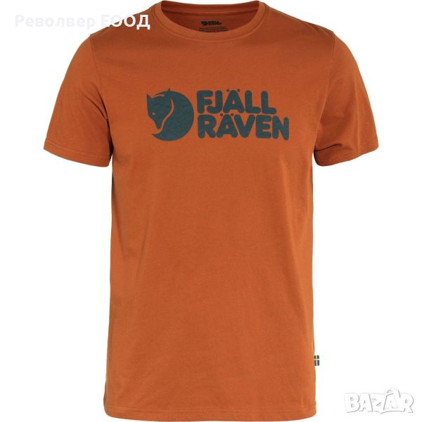 Тениска Fjall Raven - Logo, в цвят Terracotta Brown, снимка 1