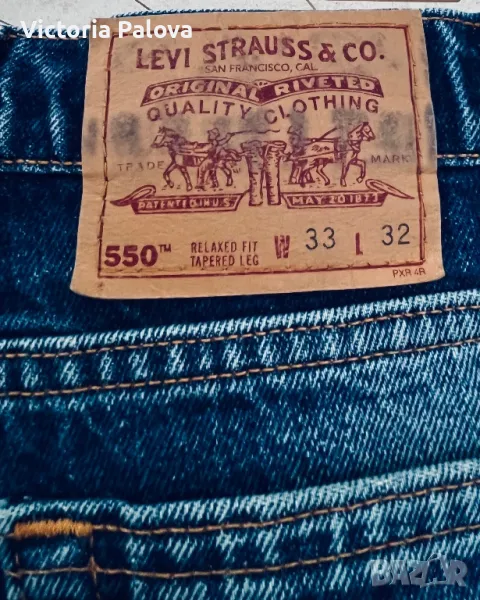 Дънки LEVI’S 550 оригинал унисекс USA, снимка 1