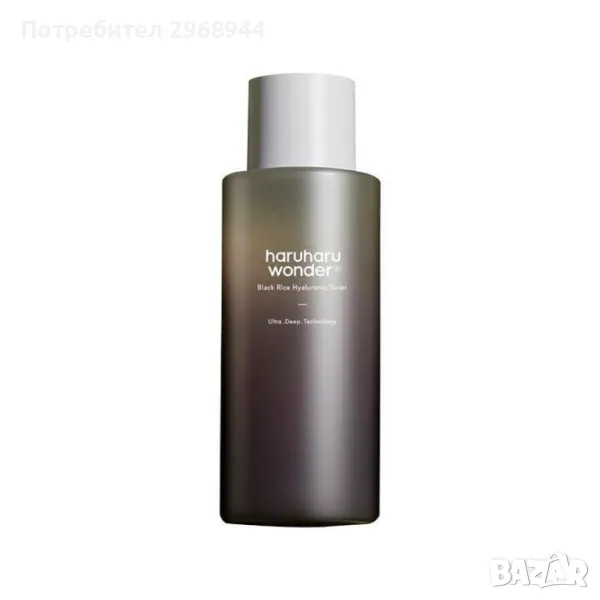 HARUHARU WONDER Black Rice Hyaluronic Toner, 150 ml, корейска, снимка 1