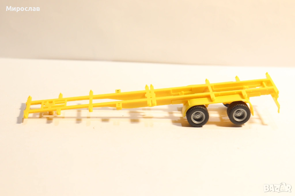 WIKING ? HERPA? H0 1/87 РЕМАРКЕ КАМИОН МОДЕЛ ТИР, снимка 1