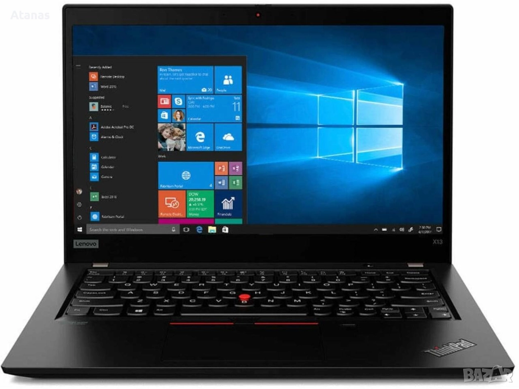 Лаптоп Lenovo ThinkPad X13 Gen 1 i5-10310U 16GB 512GB , снимка 1