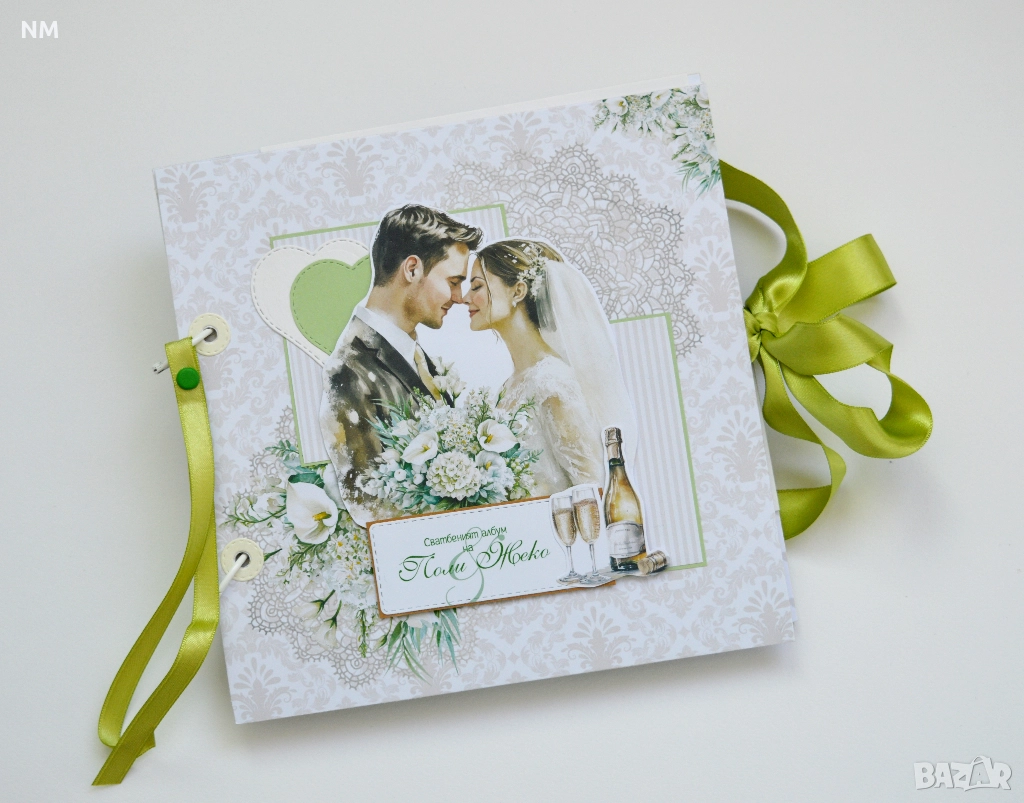 Сватбени албуми и албуми за снимки - ръчна изработка Има наличен!, снимка 1