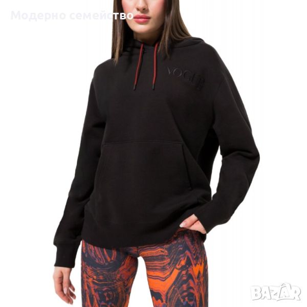 Дамско спортно горнище puma x vogue hoodie black, снимка 1