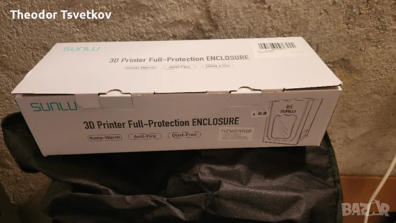 Палатка За 3D Принтер Sunlu, снимка 1