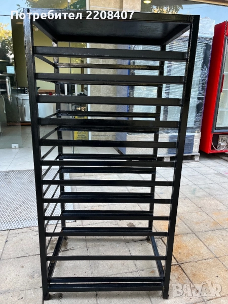 Количка за тави за закуски, снимка 1