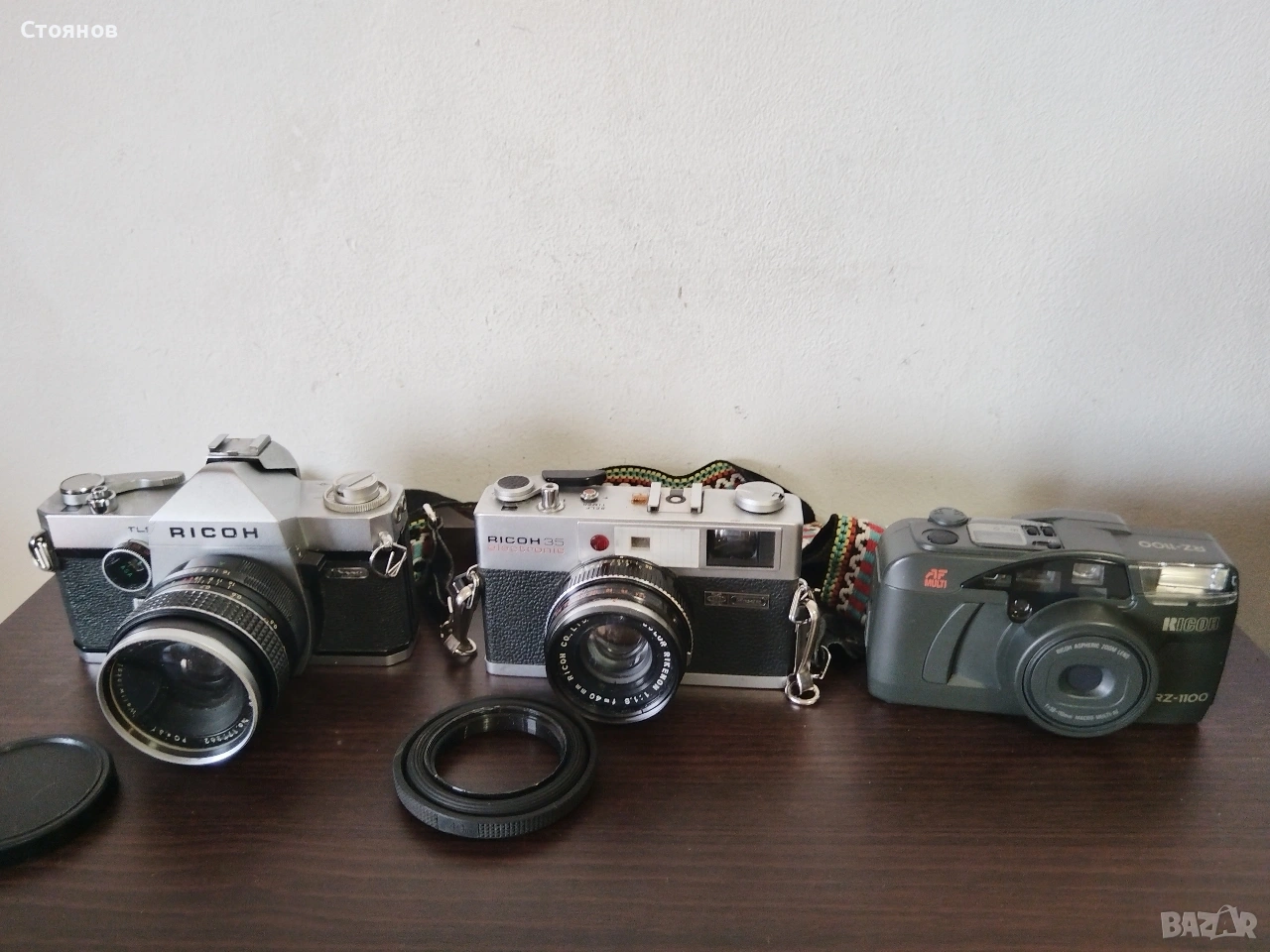Камери RICOH SINGLEX TLS, RICOH TLS ,RICOH 35 electronic,RICOH RZ 1100 Japan , снимка 1