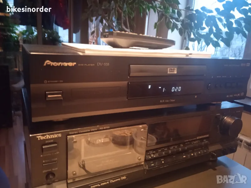 PIONEER DV535 като нов плейър с дистанционно и книжка, снимка 1