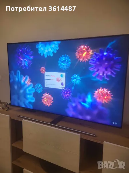 Телевизор QLED Smart Samsung, 55, снимка 1