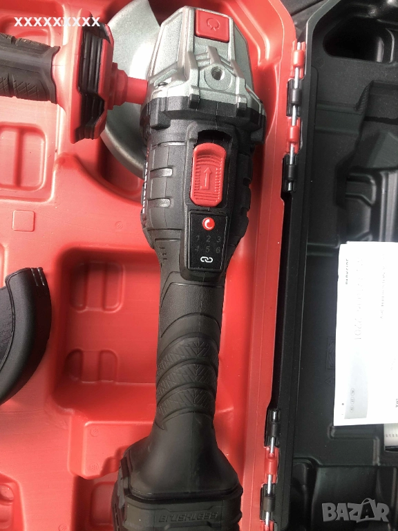 Ъглошлайф Parkside PWSAP 20-Li D4 с 5г гаранция към Lidl, снимка 1