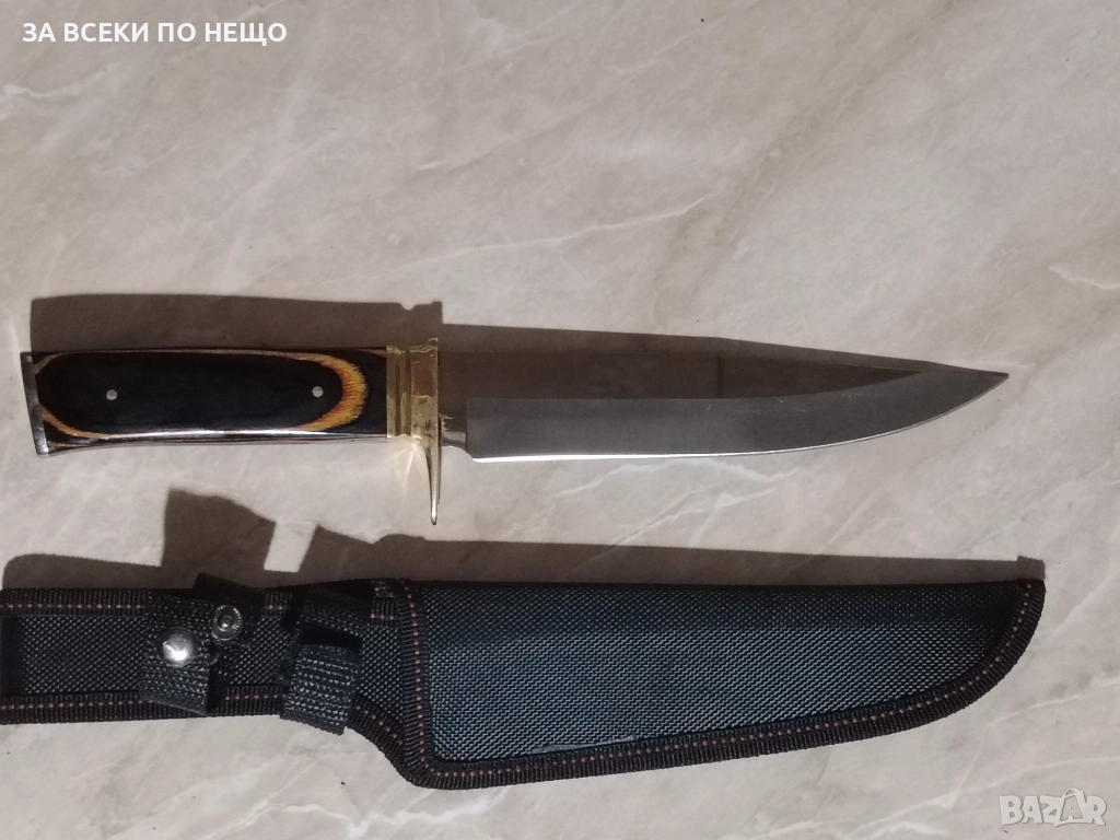 Ловджийски Нож със Калъф, снимка 1