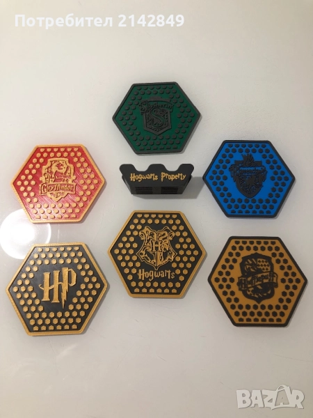 Подложки за чаши Хари Потър, снимка 1