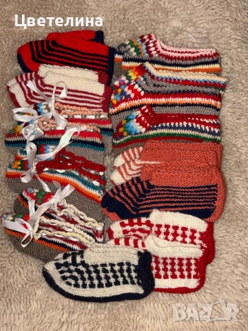 Домашни вълнени терлици, снимка 8 - Други - 47593838