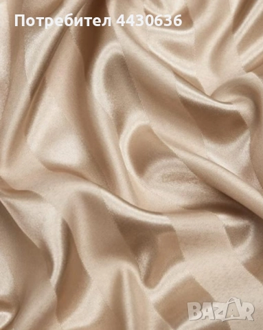 Луксозен спален комплект от памучен сатен – НОВ, снимка 9 - Спално бельо - 52882044