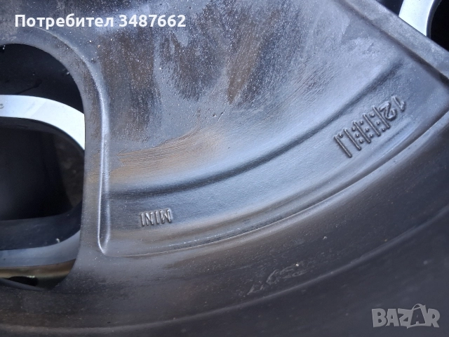 17цола оригинални за МИНИ КУПЪР и BMW 5×120 ет 50 ц.72.1м. 7J ×17, снимка 11 - Гуми и джанти - 52811386