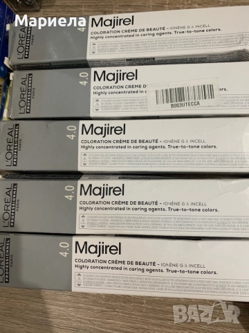 Боя За Коса L'Oreal Professionnel Majirel 4.0 50мл / Наситено Кафяво