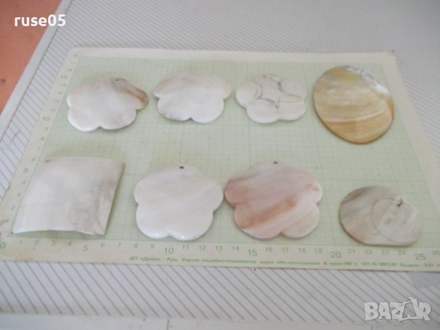 Лот от 7 бр. плочки от седеф, снимка 3 - Други стоки за дома - 53754560