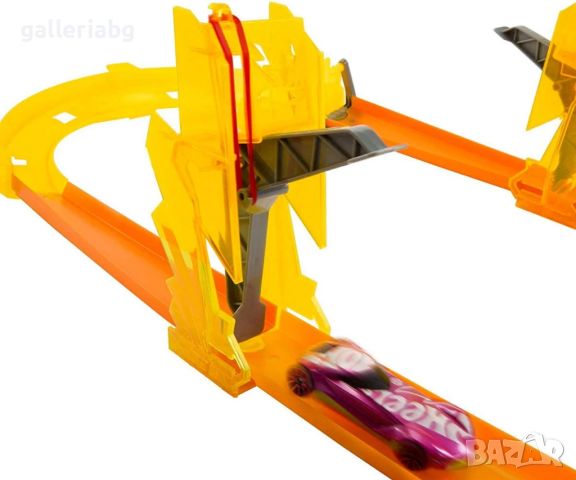 Hot Wheels Track Builder - Елементи за скоростна писта, снимка 5 - Коли, камиони, мотори, писти - 45149676