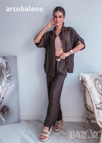 Удобен дамски комплект от две части, 2цвята , снимка 4 - Комплекти - 51159049