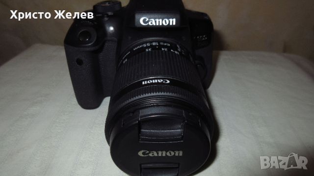 Canon 750D с обектив Canon EF-S 18-55mm 1:3.5-5.6 IS STM, снимка 7 - Фотоапарати - 45546085