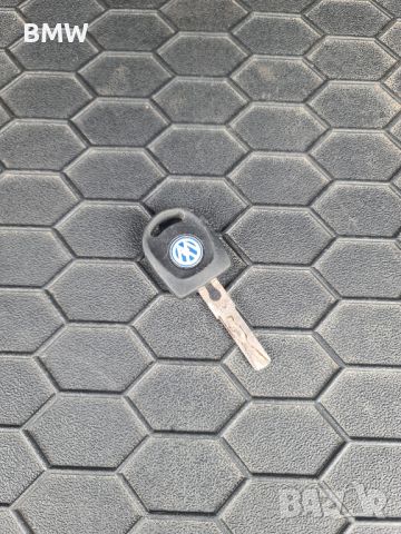 Оригинален ключ с чип за VW, Seat, Skoda, Audi, снимка 1 - Части - 45693391