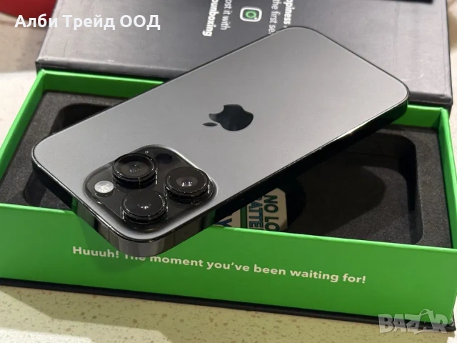 iPhone 14 Pro 256GB Space Black – Отличен, 100% Батерия., снимка 5 - Apple iPhone - 53719037