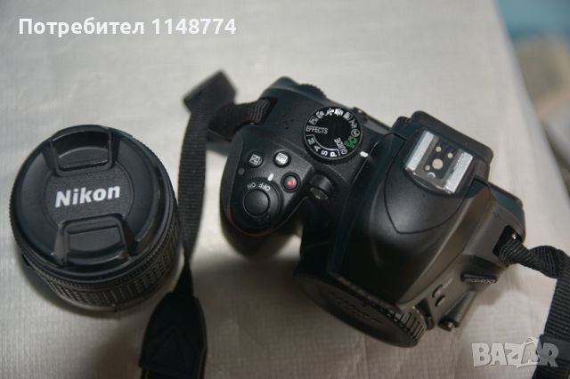 Фотоапарат Nikon D3400, снимка 3 - Фотоапарати - 45659065