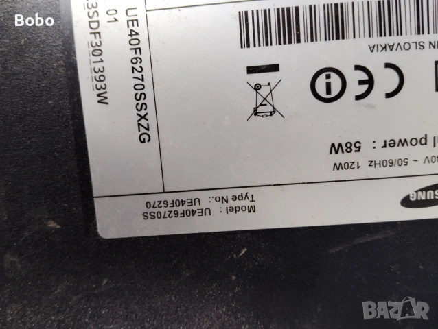 Main board BN41-01958, снимка 3 - Части и Платки - 54195043