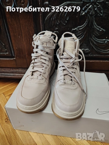 Nike air force 1Fossil Stone/Pearl waterproof оригинални нови размер 41, снимка 5 - Маратонки - 52904505