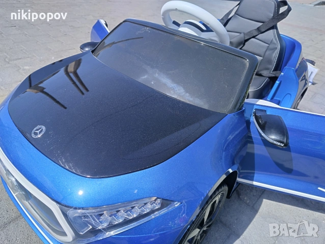 MERCEDES Акумулаторна кола Mercedes-Benz EQA син, снимка 7 - Други - 53849599
