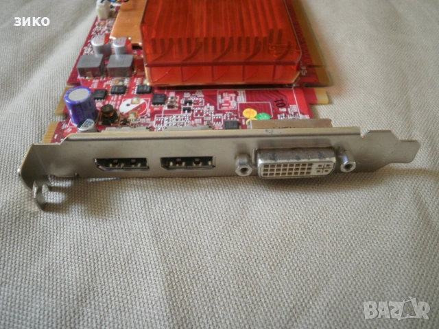 видео карта ATI Radeon HD3650 VC, снимка 2 - Видеокарти - 53062445