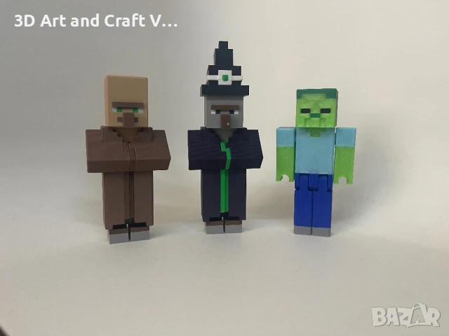 Minecraft фигурки – животни и герои, снимка 2 - Фигурки - 50959777
