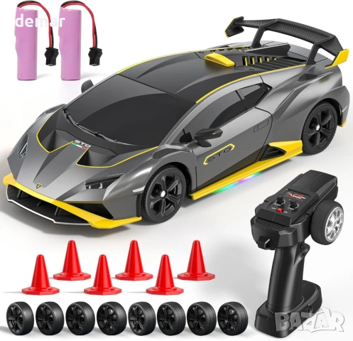 Lamborghini RC Дрифт Количка, 1:24 Мини 4WD с дистанционно