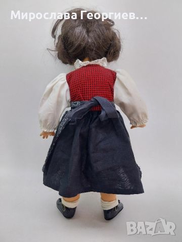 Немска кукла от Западна Германия, с маркировка и етикет, 44 см висока, снимка 2 - Колекции - 45712193