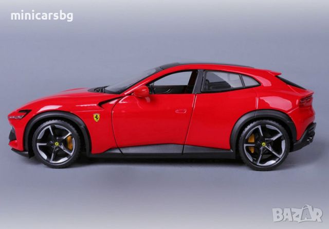 Топ❗Метални колички: Ferrari PUROSANGUE - Bburago, снимка 3 - Колекции - 45369135