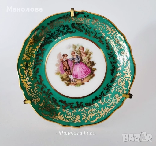 Порцелан Limoges, снимка 2 - Други ценни предмети - 52384854