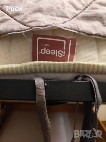 Трикрилен гардероб 150х200 см., цвят медна елша с крем, снимка 8 - Гардероби - 52857763