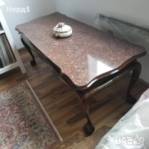 Датска барокова маса, снимка 4 - Маси - 52410445