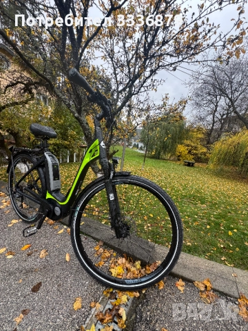 Продавам електрическо колело Бергамонт E-ville Deore 