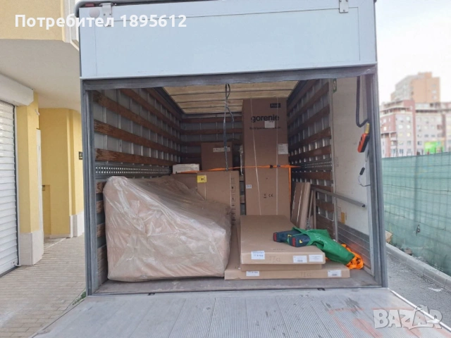 Камионче с падащ борд под наем, снимка 3 - Транспортни услуги - 53709430