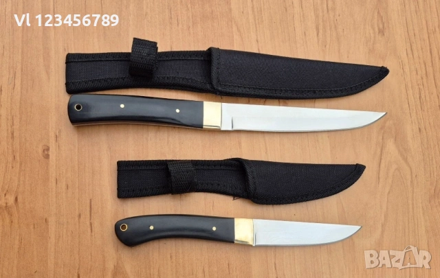 Руски ловен нож Охотник,фултанг, кания, 2 размера, снимка 3 - Ножове - 53730440