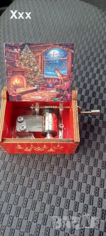 Музикална коледна кутия, снимка 3 - Музикални играчки - 52539618