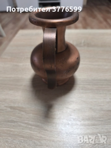 Медна кана, снимка 2 - Декорация за дома - 51682966