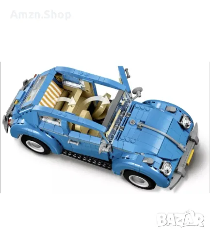 LEGO 10252 Creator Expert Volkswagen Beetle Нов запечатани пликове без кутия, снимка 7 - Колекции - 47653854