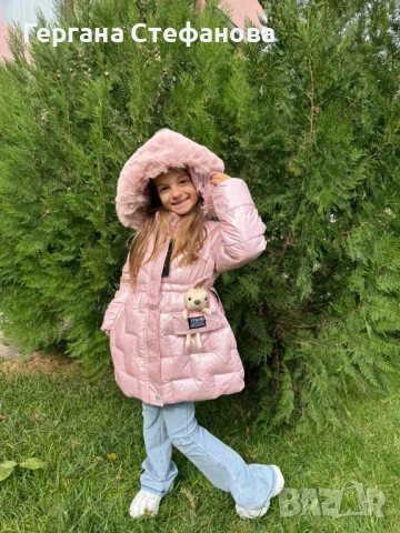 Дебело зимно яке със зайче  Размери -4г.6г.8г.10г.12г. Цена-55 лв, снимка 3 - Детски якета и елеци - 52032832