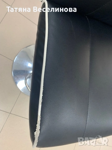 Бар стол щъркел черен, снимка 2 - Столове - 53243179