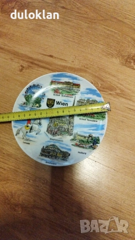 Красива чиния от Виена - Австрия, снимка 2 - Други ценни предмети - 53279397