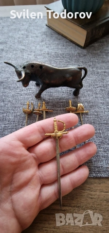 Бронзова статуетка, снимка 4 - Статуетки - 53662944
