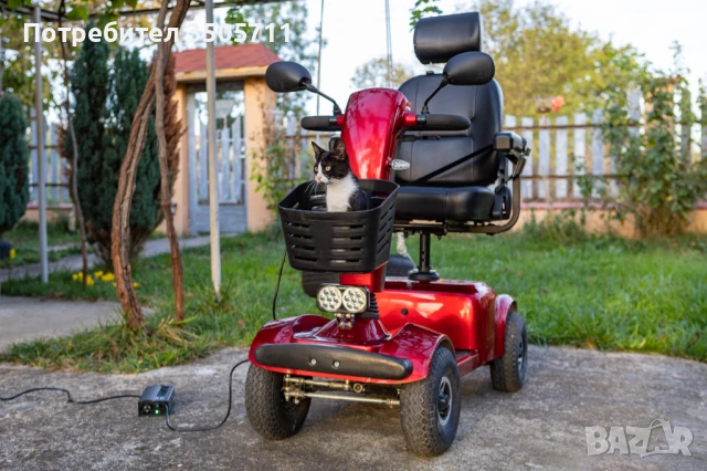 Електрическа четириколка, снимка 7 - Инвалидни скутери - 51286338