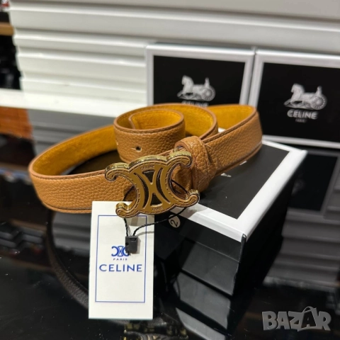 колани от естествена кожа в кутия celine , снимка 4 - Колани - 51831183