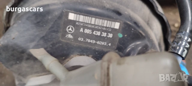 Серво усилвател спирачна помпа A 005 430 38 30 Mercedes C220 W203 - 100лв, снимка 3 - Части - 50821883